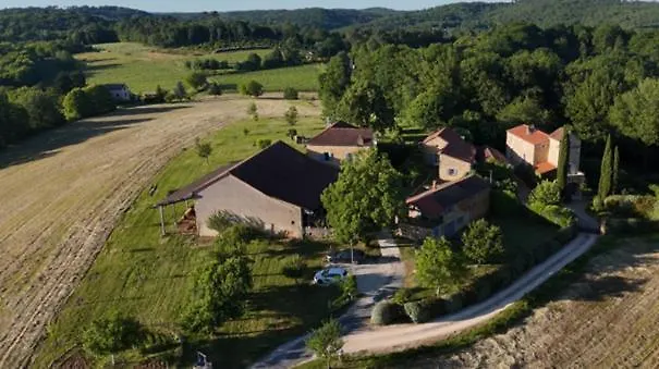 Corps De Ferme - 2 Maisons, Piscine Et Vue בית נופש Prayssac